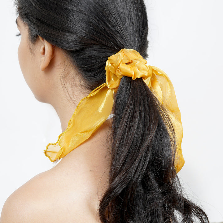 Esme Yellow Scrunchie
