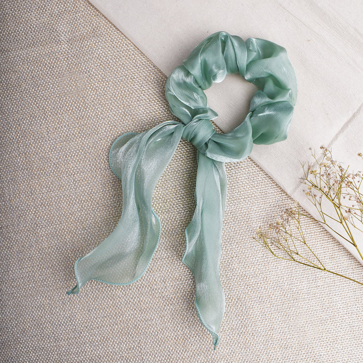 Esme Teal Scrunchie