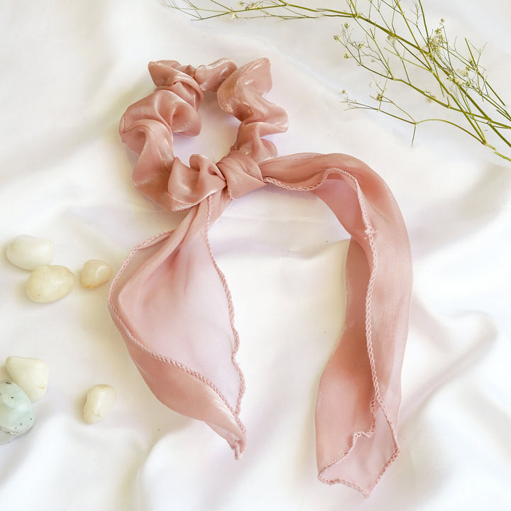 Esme Orange Scrunchie