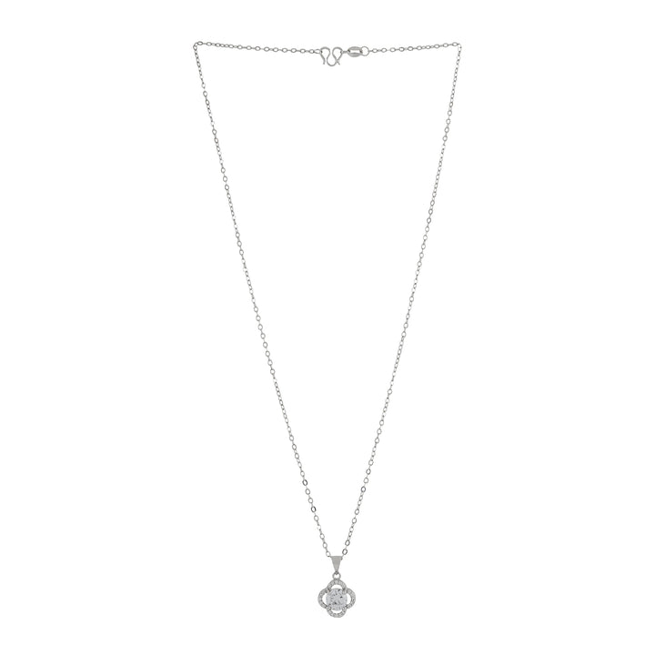 Cami Clover Silver Necklace