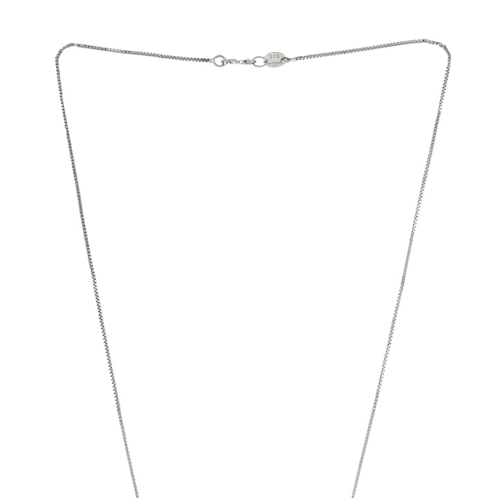 Glynn Annular Silver Necklace