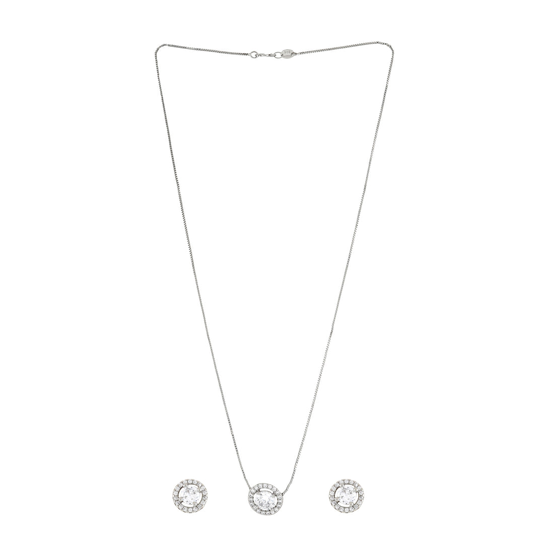 Ada Silver Jewellery Set