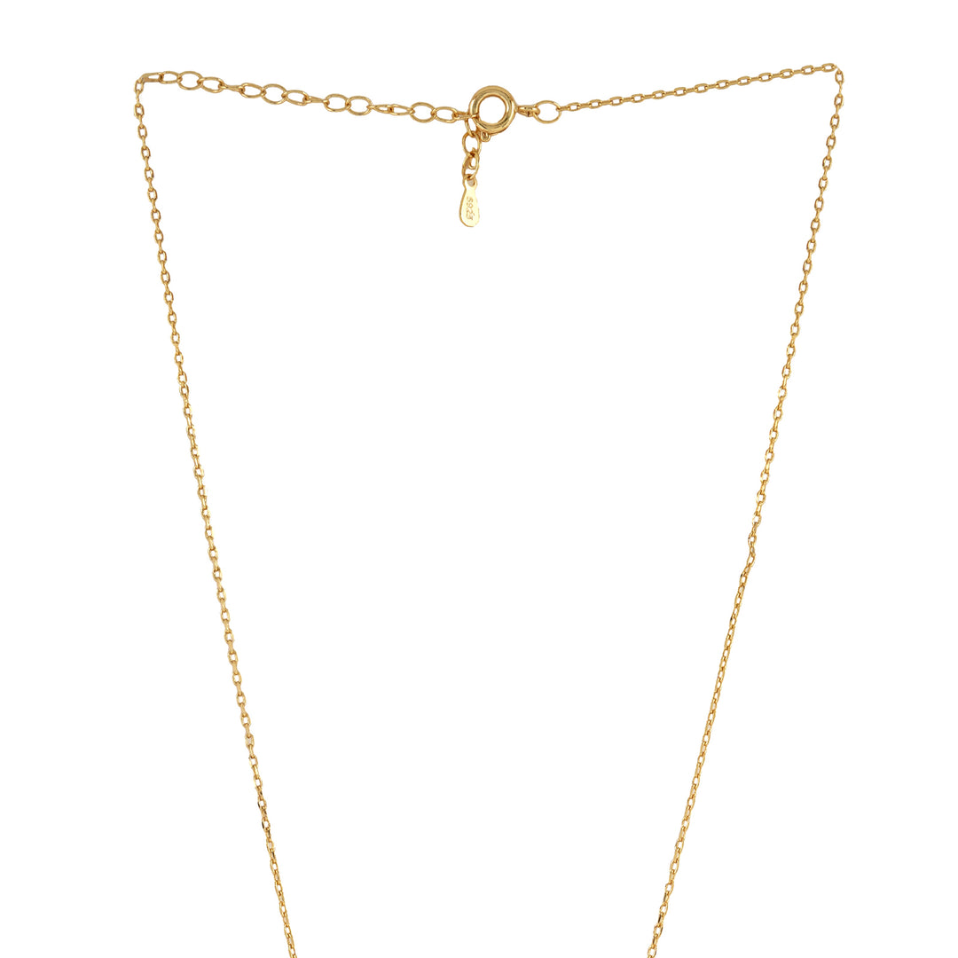 Kriss Kross Gold Necklace