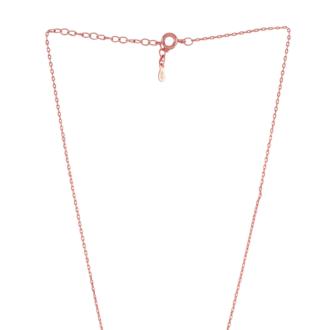 Kriss Kross Rosegold Necklace