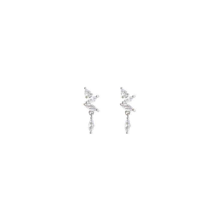 Lost in Leaf Silver Earring