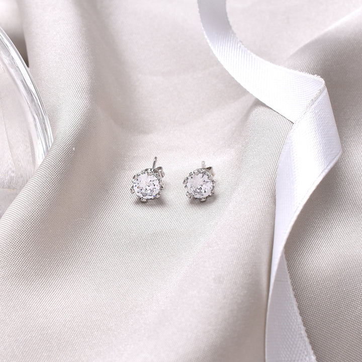 Eris Snowflake Rhinestone Earring