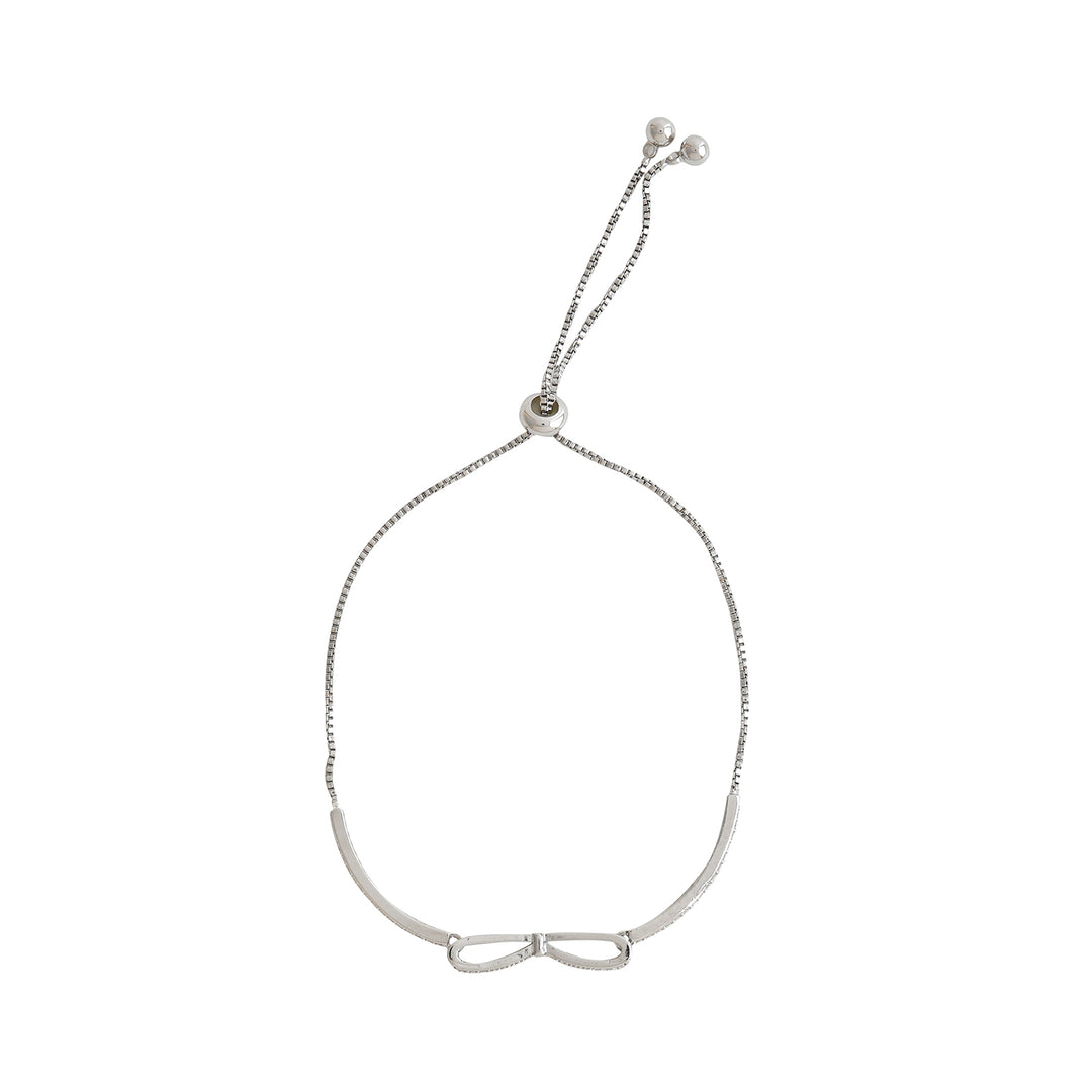 Lowa Bow Silver Bracelet