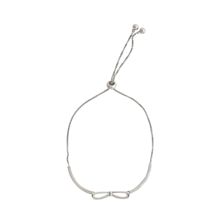 Lowa Bow Silver Bracelet