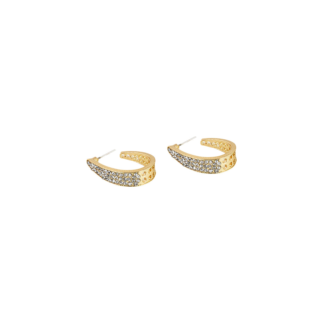 Drippy Gold Hoops