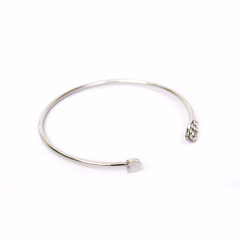 Silver Heart Bracelet - Joker & Witch