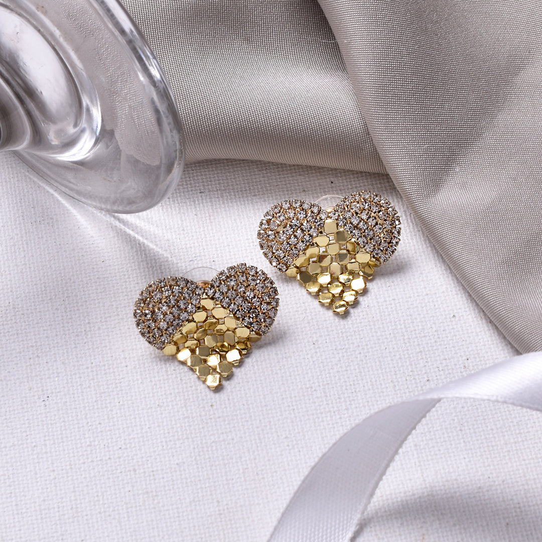 Park Gold Heart Earrings
