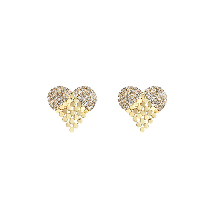 Park Gold Heart Earrings