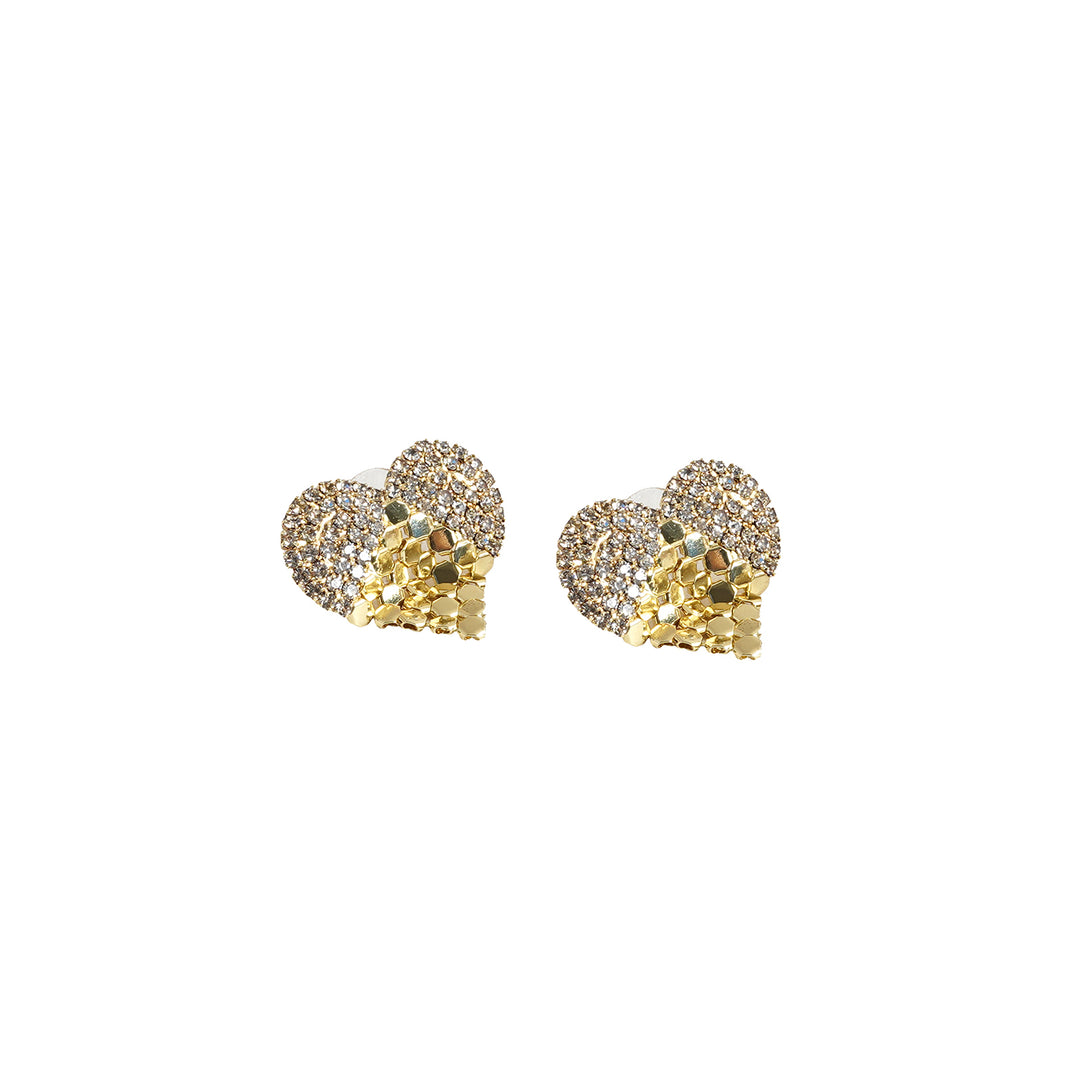 Park Gold Heart Earrings