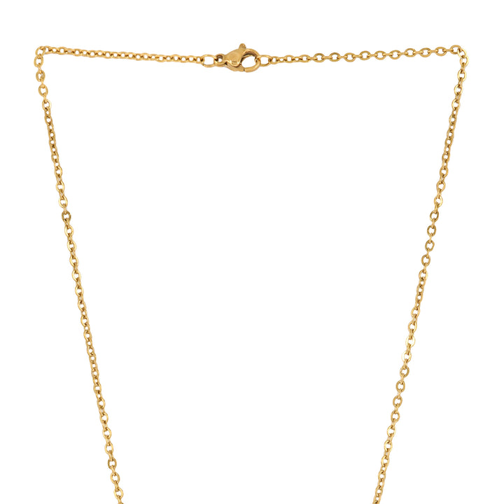 Zaria White Butterfly Charm Necklace