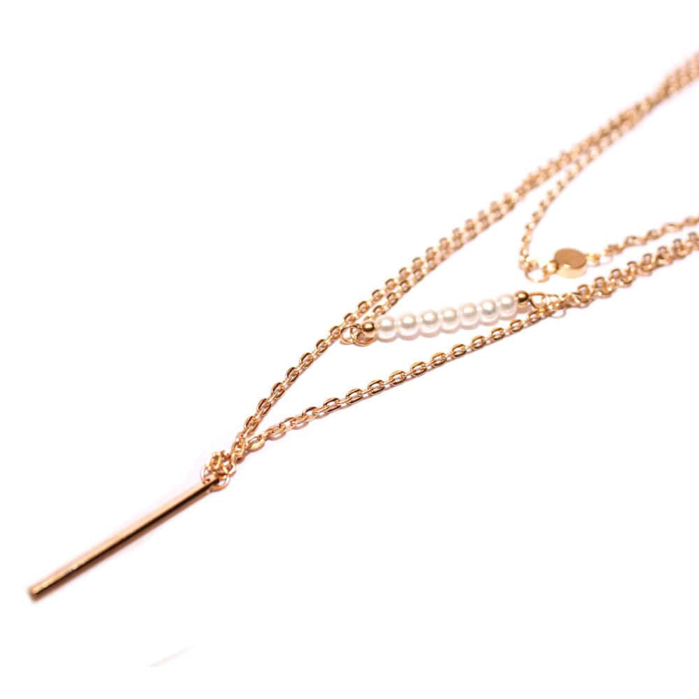 Layered Necklace - Joker & Witch