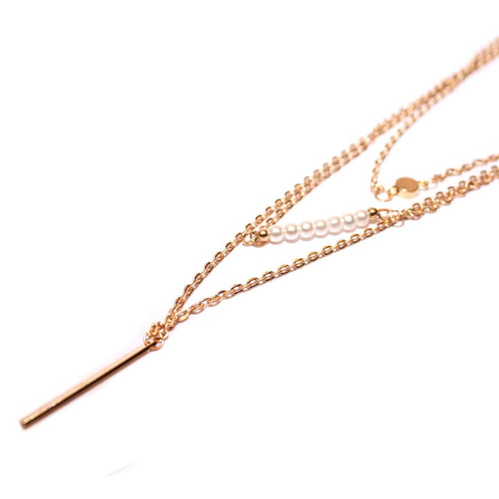 Layered Necklace - Joker & Witch