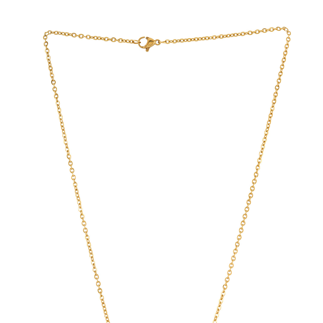 Magus Sun And Moon Gold Necklace