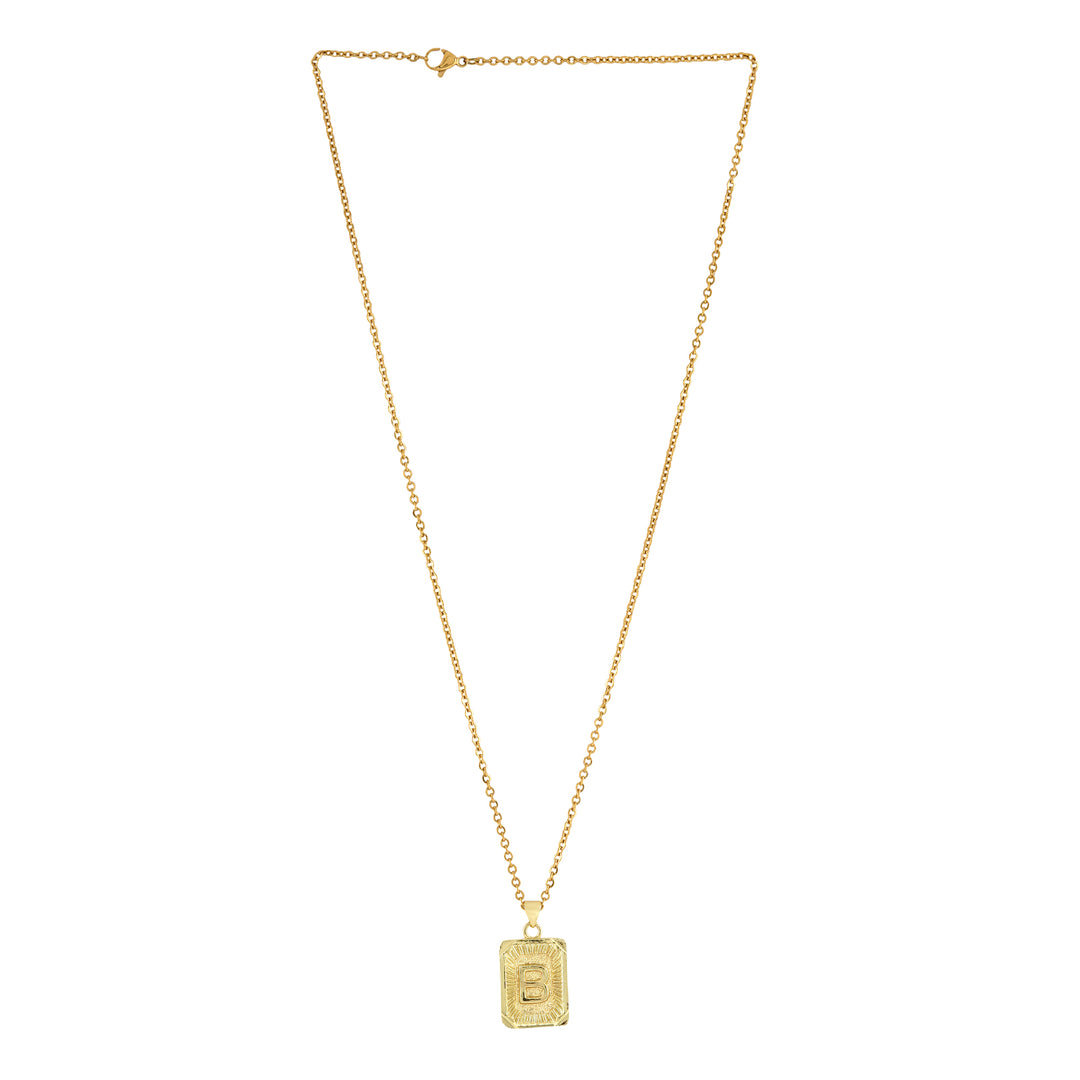 Daze Alphabet B Necklace