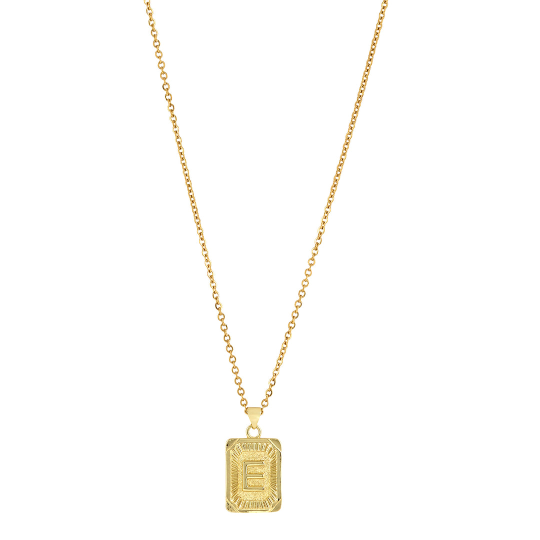 Daze Alphabet E Necklace