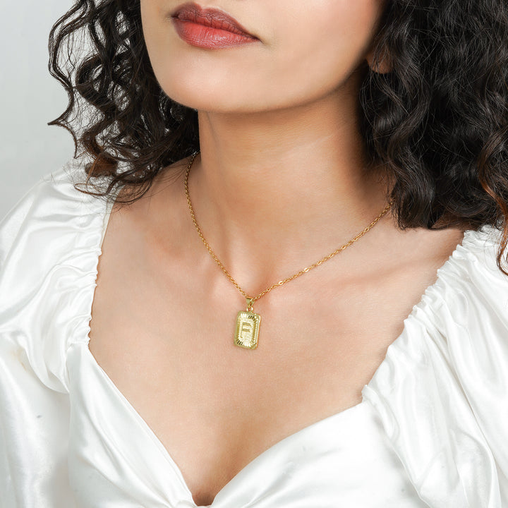 Daze Alphabet F Necklace
