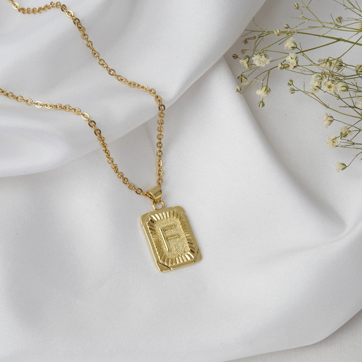 Daze Alphabet F Necklace