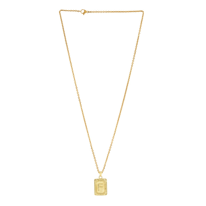 Daze Alphabet F Necklace