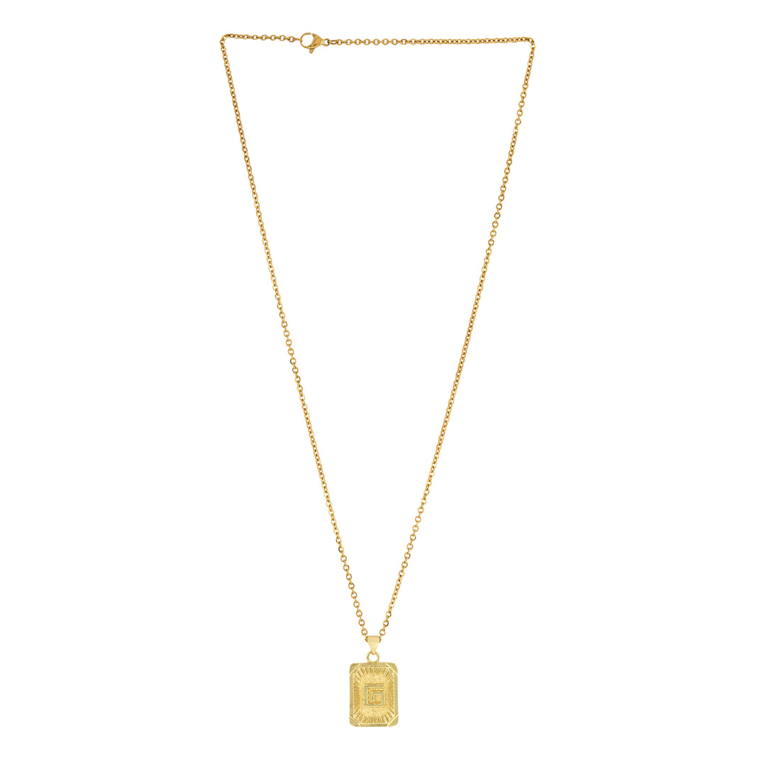 Daze Alphabet G Necklace