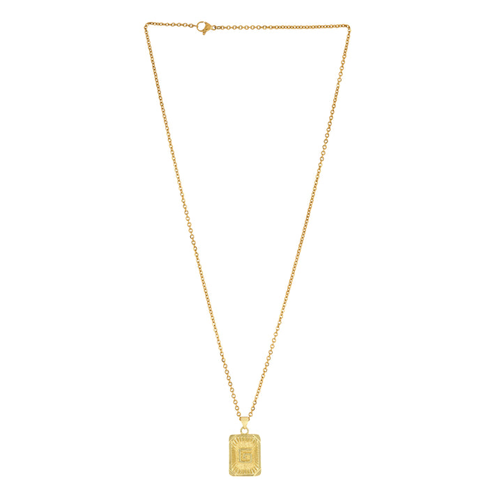 Daze Alphabet G Necklace