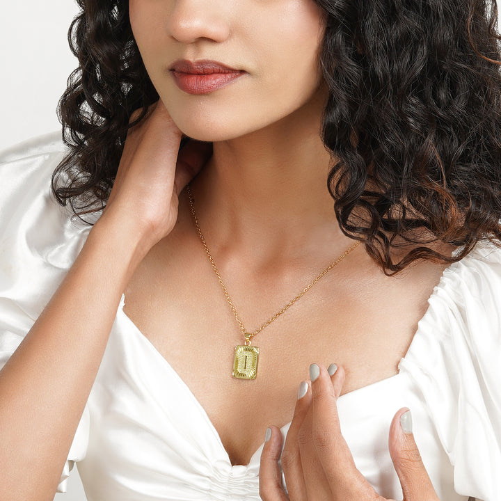 Daze Alphabet I Necklace