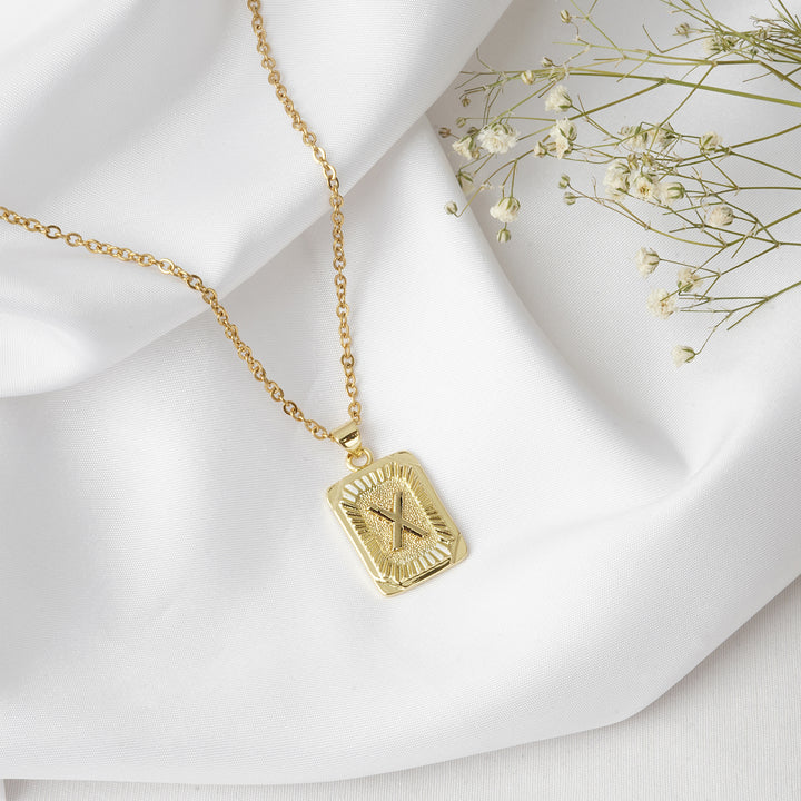 Daze Alphabet X Necklace