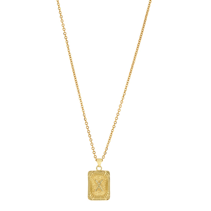 Daze Alphabet X Necklace