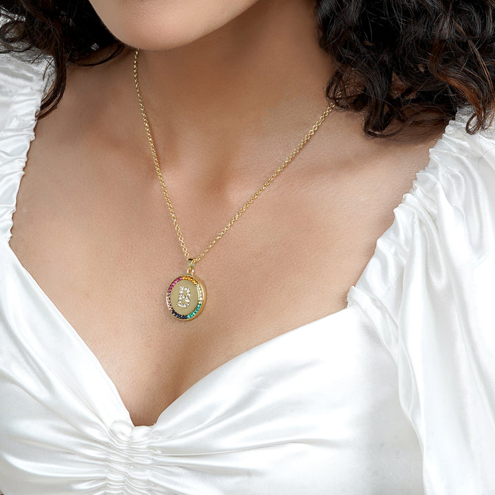 Starlet Alphabet B Necklace