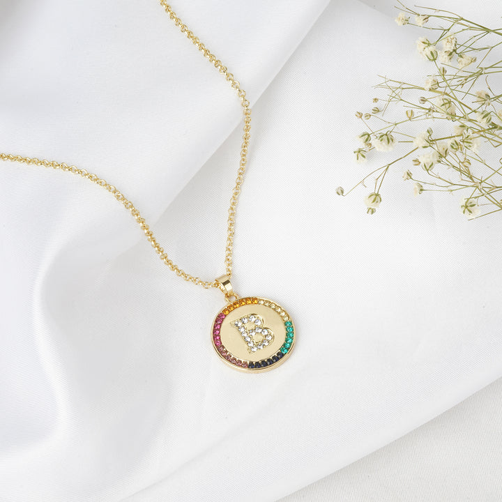 Starlet Alphabet B Necklace