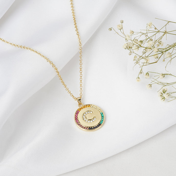Starlet Alphabet C Necklace
