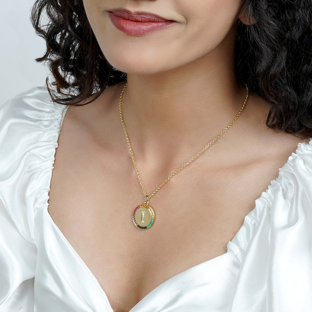 Starlet Alphabet I Necklace