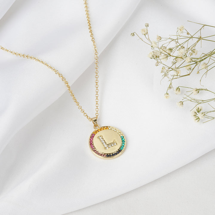 Starlet Alphabet L Necklace