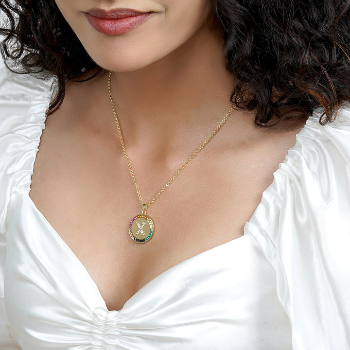 Starlet Alphabet X Necklace