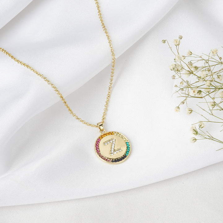Starlet Alphabet Z Necklace