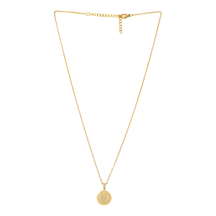 Silken Alphabet E Necklace