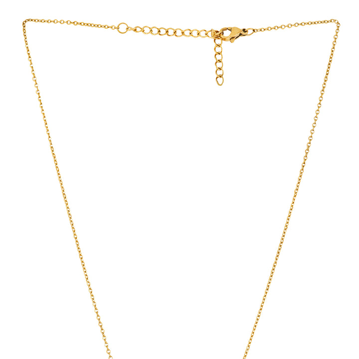 Silken Alphabet F Necklace