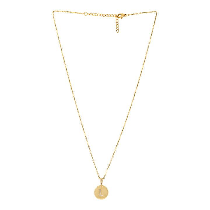 Silken Alphabet L Necklace