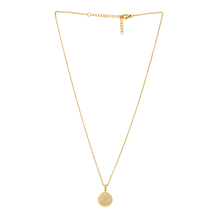 Silken Alphabet Z Necklace