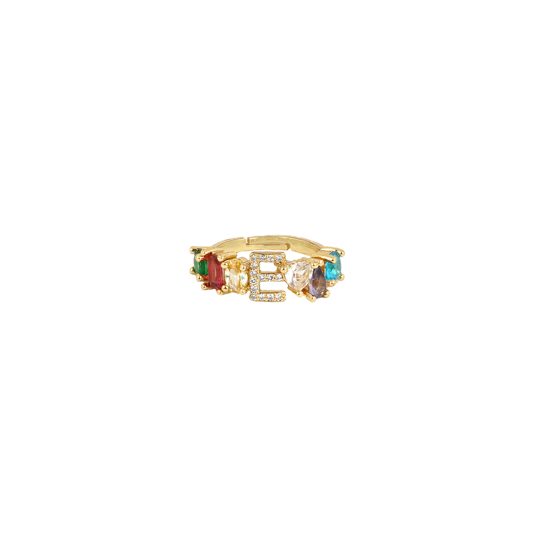 Lowe Multicolour Alphabet E Ring