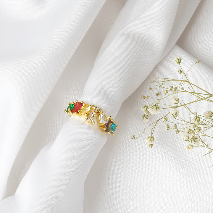 Lowe Multicolour Alphabet I Ring