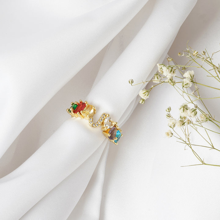 Lowe Multicolour Alphabet J Ring