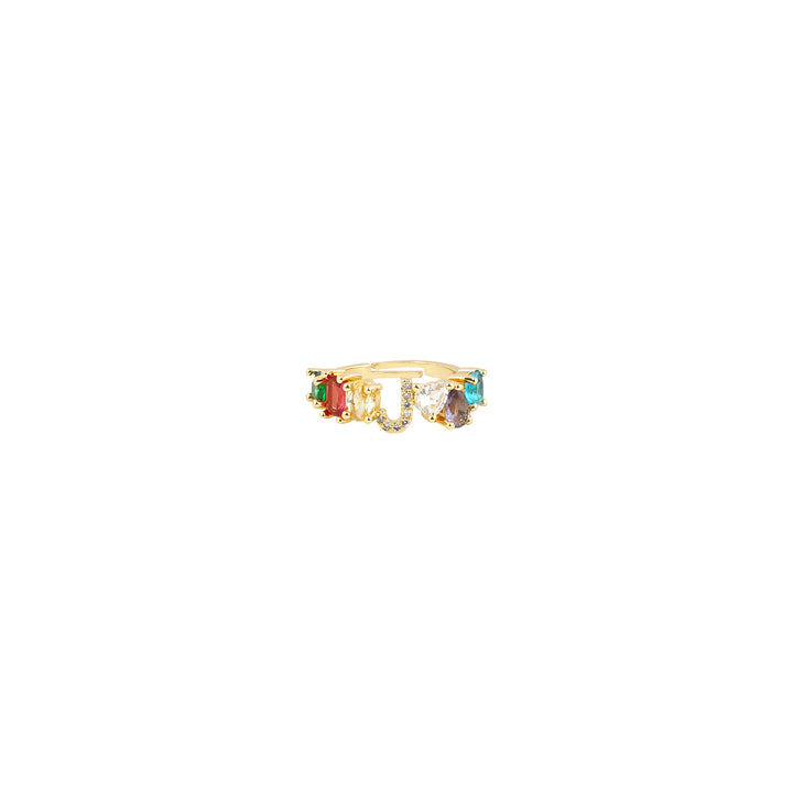 Lowe Multicolour Alphabet J Ring