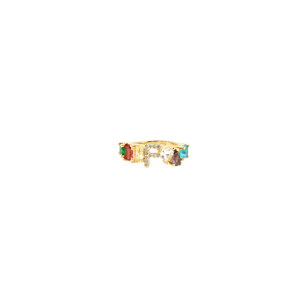 Lowe Multicolour Alphabet P Ring