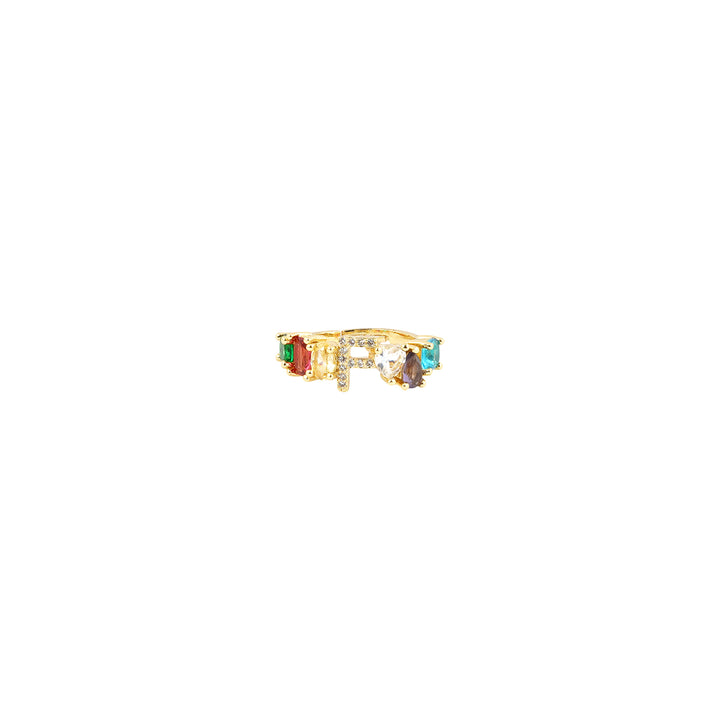 Lowe Multicolour Alphabet P Ring