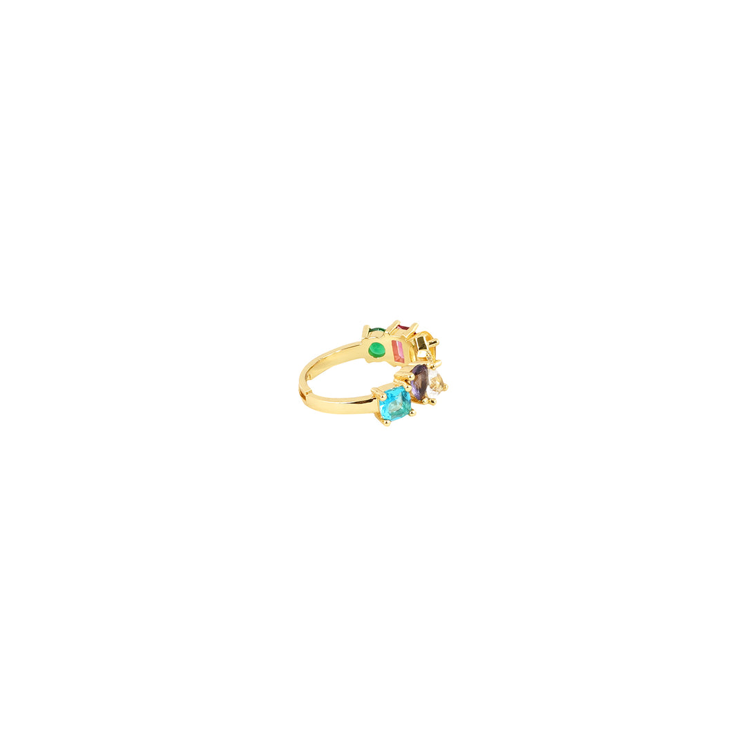 Lowe Multicolour Alphabet X Ring