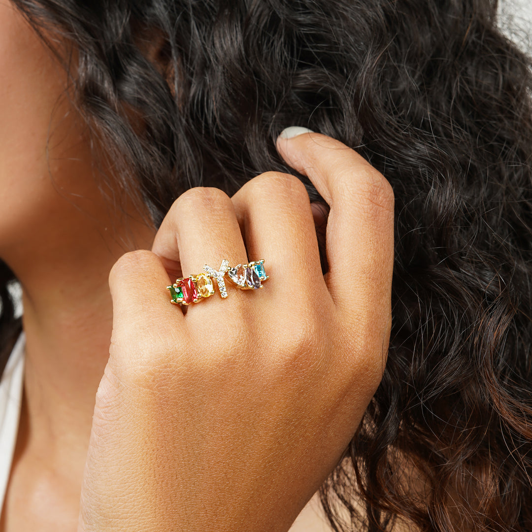 Lowe Multicolour Alphabet Y Ring